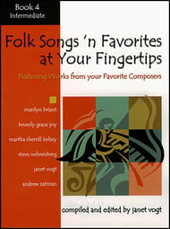 Folk Songs 'n Favorites at Your Fingertips piano sheet music cover Thumbnail